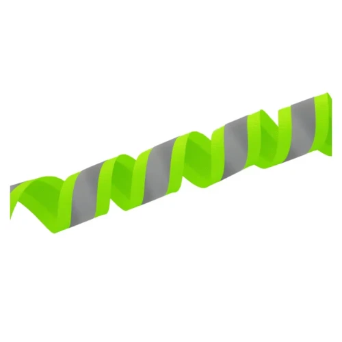 Taśma Odblaskowa 30mm Zielona Odblask 15mm 5 metrów