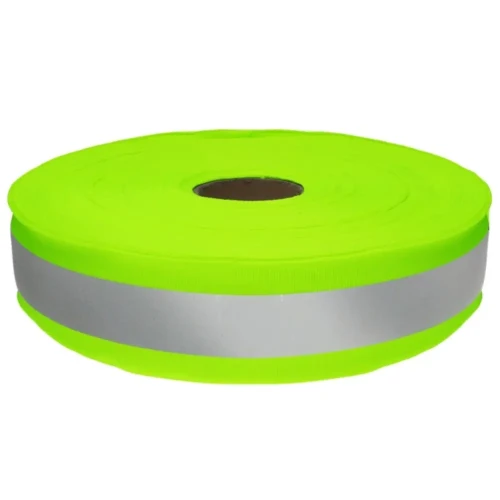 Taśma Odblaskowa 40mm Zielona Odblask 20mm 5 metrów