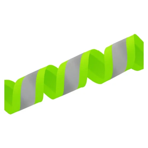 Taśma Odblaskowa 40mm Zielona Odblask 20mm 5 metrów