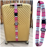 Pas Zabezpieczający BAGAŻ Walizka z Grafiką PERU 200cm Zepnij