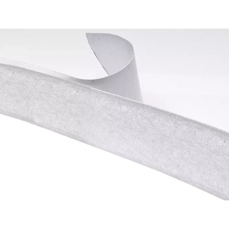 Taśma Rzepowa BIAŁA rzep samoprzylepny 16mm Krążek 25mb