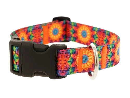 Obroża dla Psa Regulowana Handmade PRYZMAT