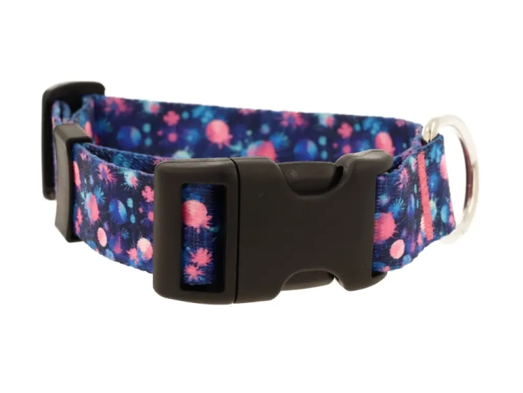 Obroża dla Psa Regulowana Handmade ASTROŚWIAT
