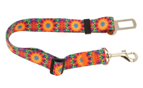 Pas Bezpieczeństwa dla Psa do Samochodu PRYZMAT handmade