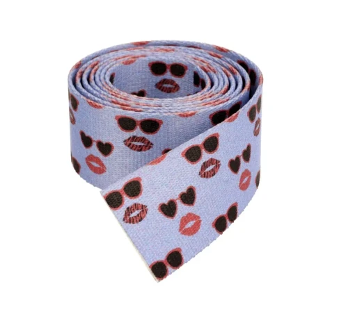 Taśma Nośna  4cm x 140cm Poliestrowa wzór USTA Zepnij