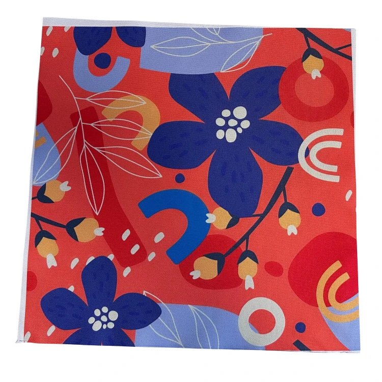 Tkanina OXFORD wodoodporna z Nadrukiem Sublimacja 37cm x 37cm - 20 sztuk