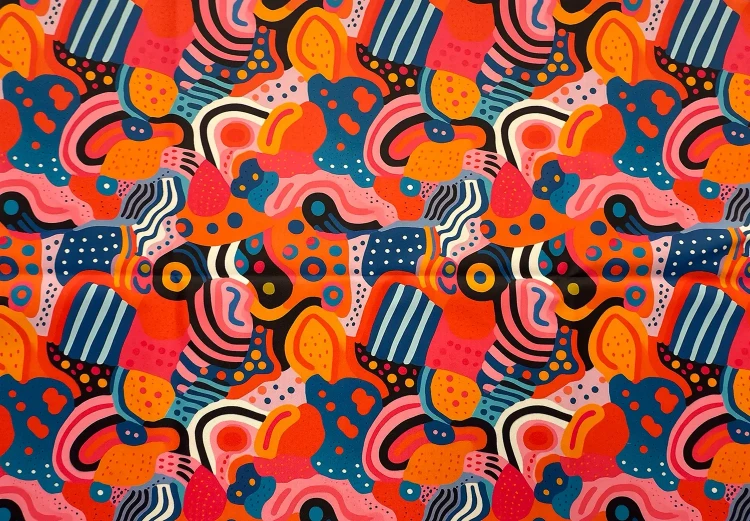 Tkanina OXFORD wodoodporna z Nadrukiem Sublimacja 70 cm x 100 cm - 10 sztuk