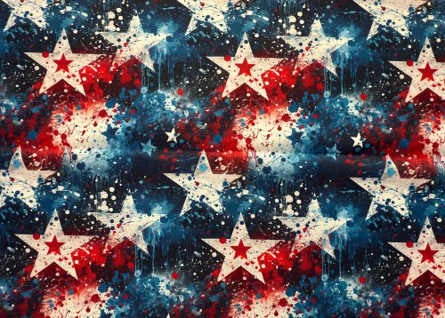 Tkanina OXFORD wodoodporna z Nadrukiem Sublimacja 70 cm x 100 cm - 10 sztuk