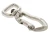 Karabinek Aluminiowy 20mm SREBRNY Zapięcie 400kg Karabińczyk do Smyczy