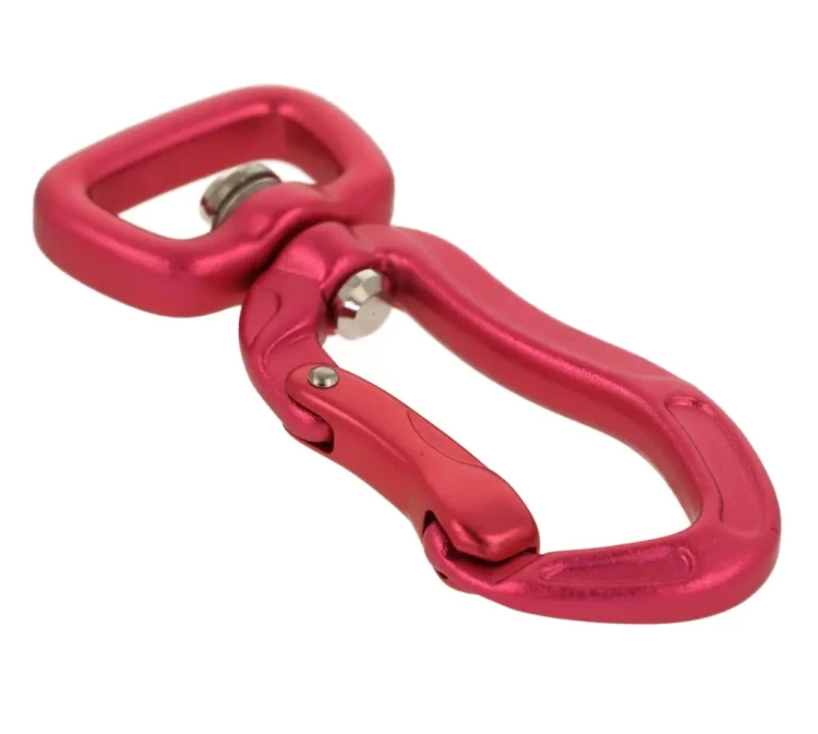 Karabinek Aluminiowy 400kg 20mm fuksja 2.webp