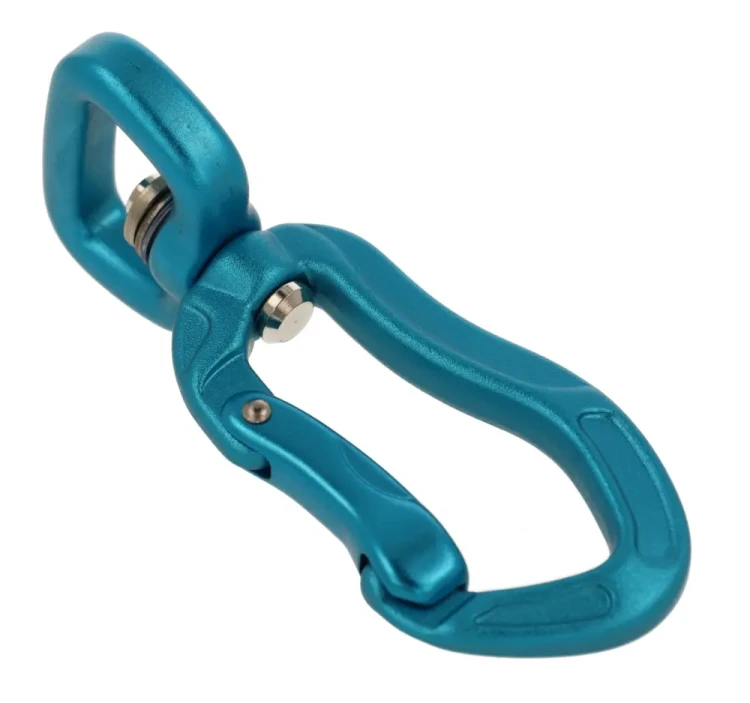 Karabinek Aluminiowy 400kg 20mm turkus 3.webp