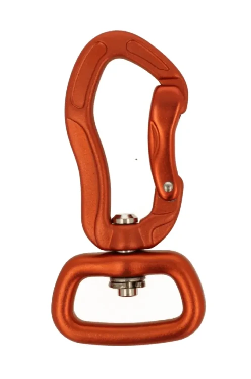 Karabinek Aluminiowy 400kg 25mm miedziany.webp