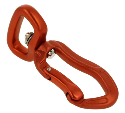 Karabinek Aluminiowy 25mm MIEDZIANY Zapięcie 400kg Karabińczyk do Smyczy