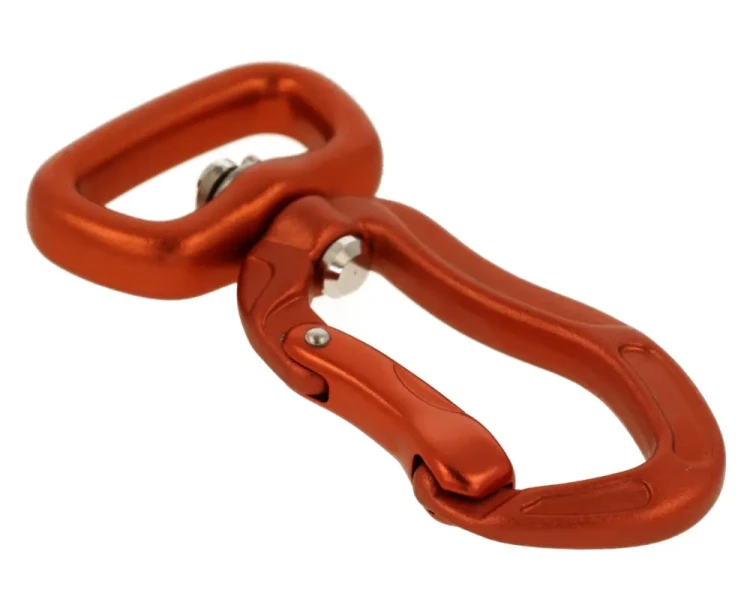 Karabinek Aluminiowy 400kg 25mm miedziany 2.webp