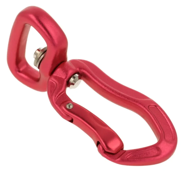 Karabinek Aluminiowy 400kg 25mm fuksja 3.webp