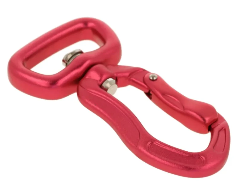 Karabinek Aluminiowy 400kg 25mm fuksja 4.webp
