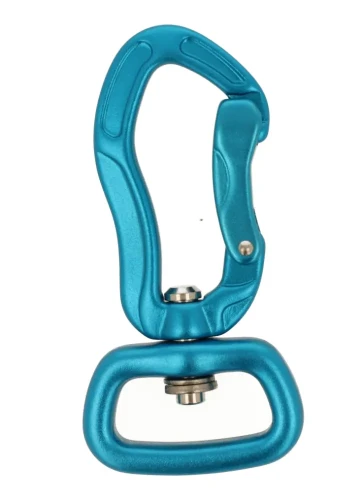 Karabinek Aluminiowy 25mm TURKUS Zapięcie 400kg Karabińczyk do Smyczy