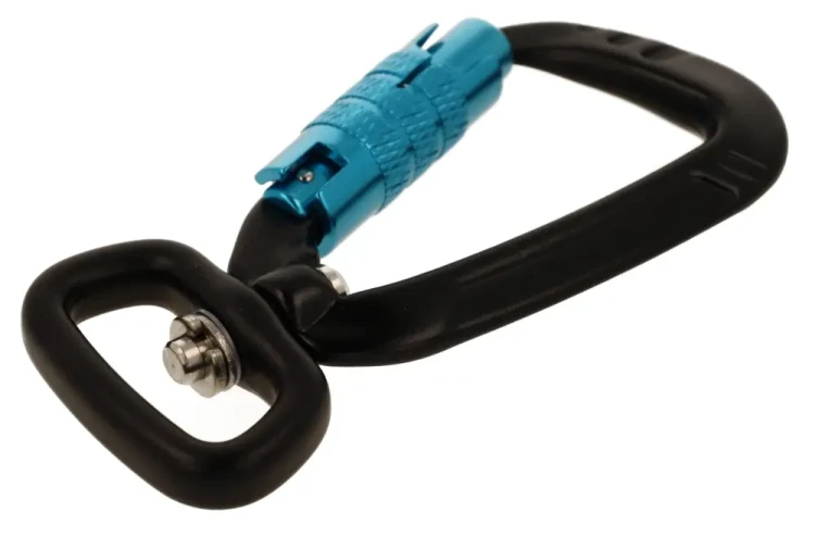 Karabinek Aluminiowy 400kg 25mm beczka 4.webp