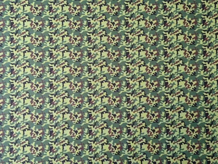 Tkanina OXFORD wzór moro WZ93 zielony 70cm x 100cm Sublimacja
