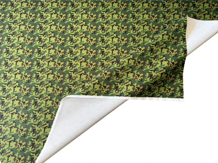 Tkanina OXFORD wzór moro WZ93 zielony 70cm x 100cm Sublimacja