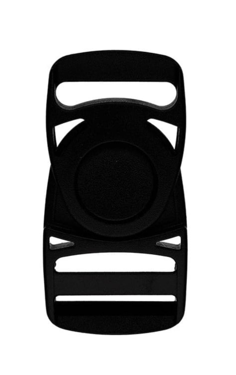 Klamra plastikowa 25mm Obrotowa Czarna 10szt