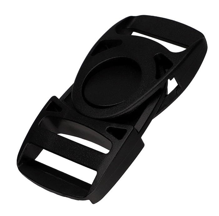 Klamra plastikowa 30mm Obrotowa Czarna 10szt
