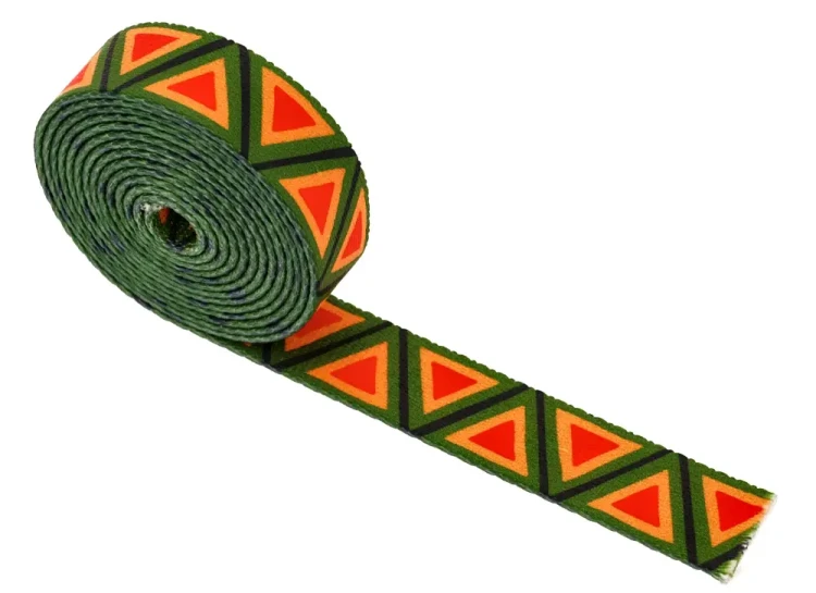 Taśma Nośna z Nadrukiem Sublimacja Triangles 48mb