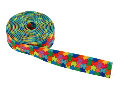 Taśma Nośna z Nadrukiem Sublimacja PUZZLE 48mb