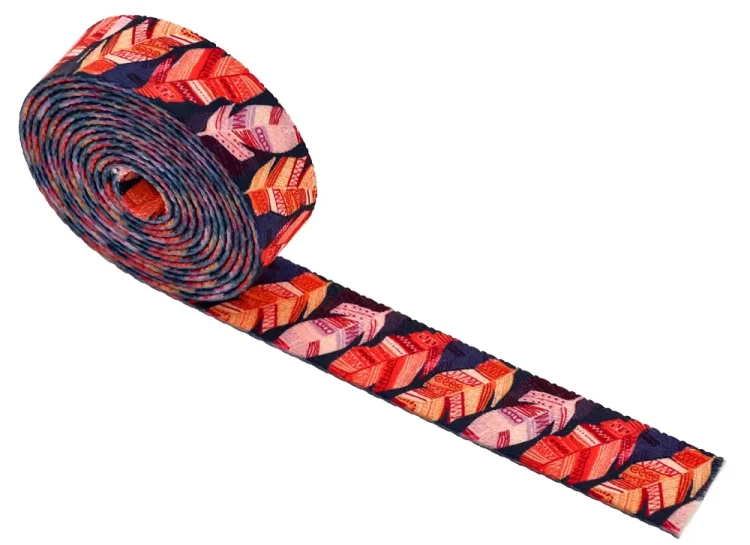 Taśma Nośna z Nadrukiem Sublimacja LEAVES 48mb