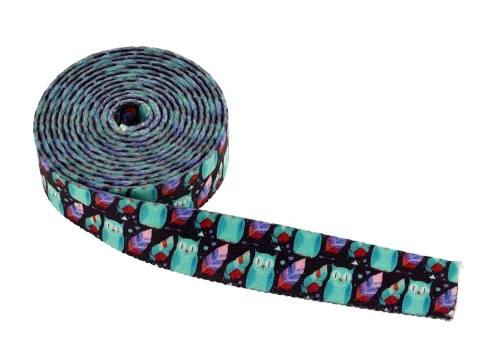 Taśma Nośna z Nadrukiem Sublimacja Forest Owls 48mb