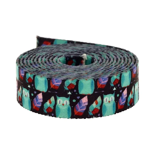 Taśma Nośna z Nadrukiem Sublimacja Forest Owls 48mb