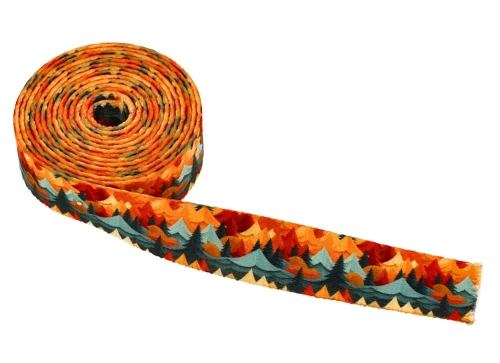 Taśma Nośna z Nadrukiem Sublimacja Sunset Mountains 48mb