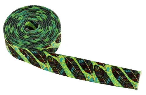 Taśma Nośna z Nadrukiem Sublimacja Tribal Feathers 48mb