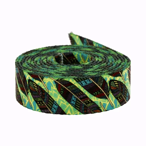 Taśma Nośna z Nadrukiem Sublimacja Tribal Feathers 48mb