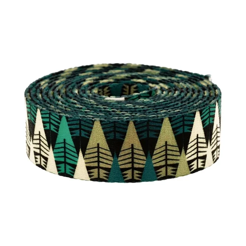 Taśma Nośna z Nadrukiem Sublimacja Nordic Forest 48mb