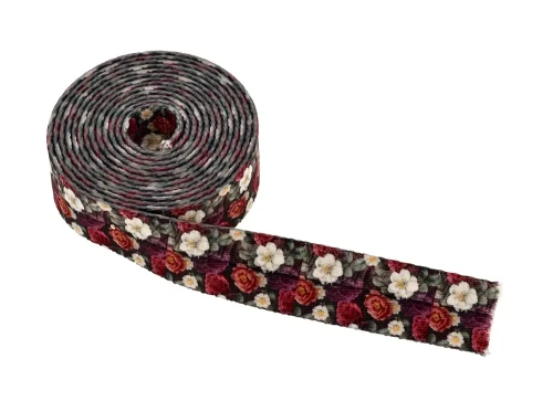 Taśma Nośna z Nadrukiem Sublimacja Rose Garden 48mb