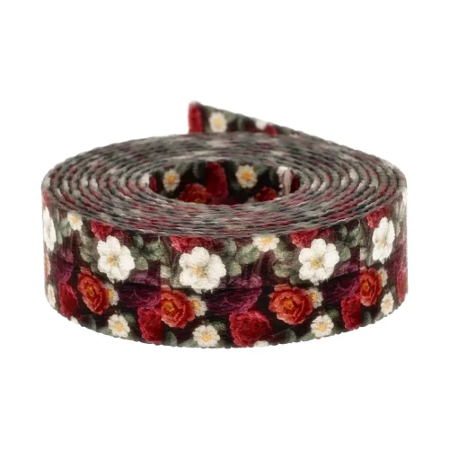 Taśma Nośna z Nadrukiem Sublimacja Rose Garden 48mb