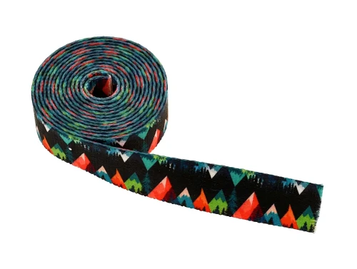 Taśma Nośna z Nadrukiem Sublimacja Colorful Peaks 48mb