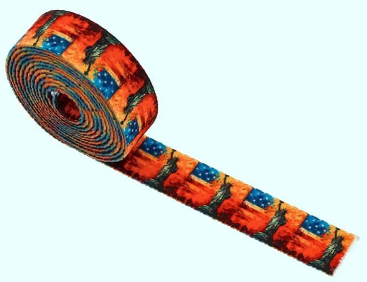 Taśma Nośna z Nadrukiem Sublimacja Flame USA 48mb
