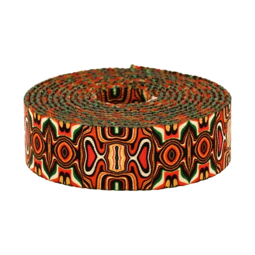 Taśma Nośna z Nadrukiem Sublimacja Etno Echoes 48mb