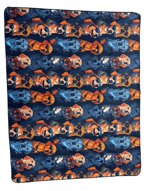 Ręcznik szybkoschnący 80 x 150 cm z MikroFibry PSY Zepnij Made in Poland