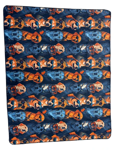 Ręcznik szybkoschnący 50 x 100 cm z MikroFibry PSY Zepnij Made in Poland