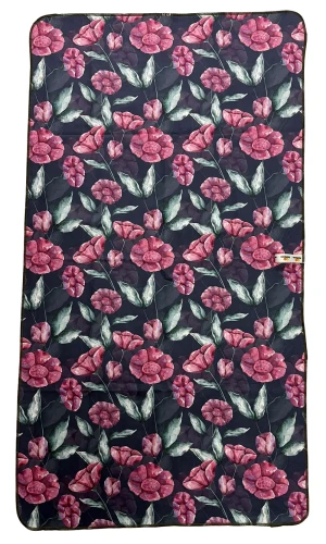 Ręcznik z MikroFibry szybkoschnący 50 x 100 cm KWIATY Zepnij Made in Poland