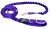 Smycz dla Psa z Amortyzatorem 480cm FIOLET Regulowana HandsFree Made in Poland