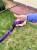 Smycz dla Psa z Amortyzatorem 480cm FIOLET Regulowana HandsFree Made in Poland