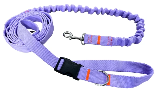 Smycz dla Psa z Amortyzatorem 480cm WRZOS Regulowana HandsFree Made in Poland