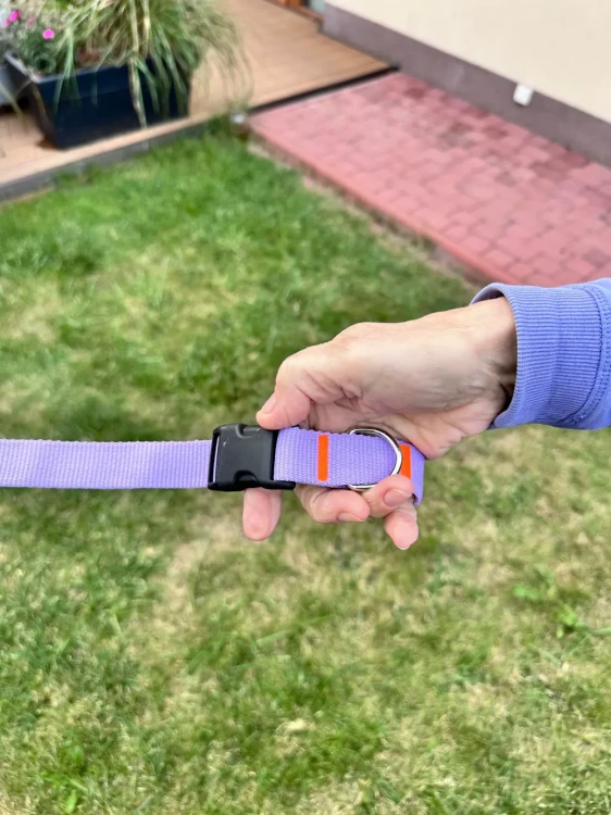 Smycz dla Psa z Amortyzatorem 480cm WRZOS Regulowana HandsFree Made in Poland