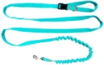 Smycz dla Psa z Amortyzatorem 480cm MIĘTA Regulowana HandsFree Made in Poland