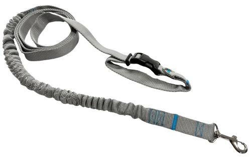 Smycz dla Psa z Amortyzatorem 380cm POPIEL Regulowana HandsFree Made in Poland