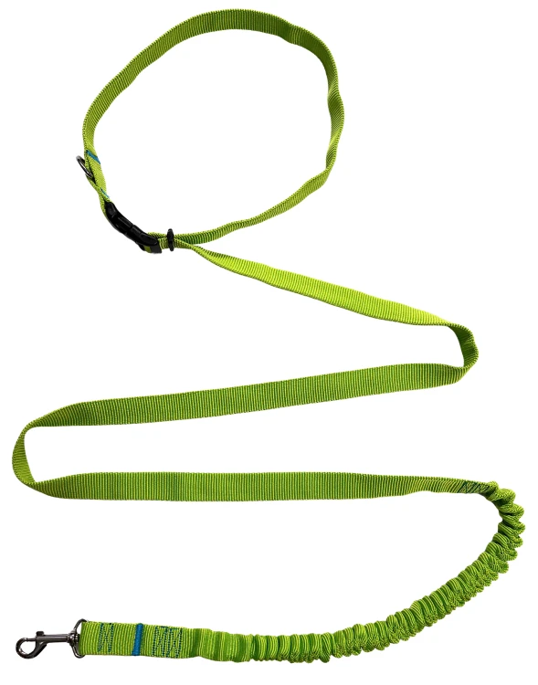 Smycz dla Psa z Amortyzatorem 380cm SELEDYN Regulowana HandsFree Made in Poland
